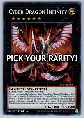 Cyber Dragon Infinity Yugioh RA04-EN068 - PICK YOUR RARITY NM-image