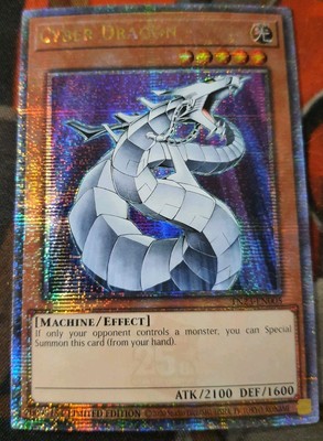 CYBER DRAGON QUARTER CENTURY SECRET RARE TN23-EN005 YUGIOH! TCG-image