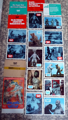 GODZILLA VS. MECHAGODZILLA 16 Lobby Cards compl Set German ゴジラ対メカゴ 74 TOHO Keiju-image