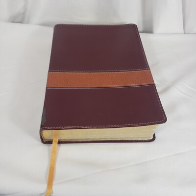 Scofield Study Bible III NIV Centennial Edition Thumb Index Brown Leather-image