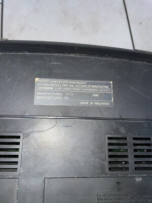 Vintage AM/FM/Cassette Player/Record Fisher Studio Standard Model PH-DS50.Tested-image