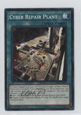 2017 Yu-Gi-Oh! Legendary Dragon Decks 1st Edition Cyber Repair Plant 3g6-image
