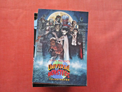 1991 Topps Universal Monsters Illustrated #1-100 Trading Card Base Set-image