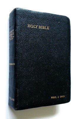 Holy Bible (King James Version) - 1957 sc (leather), Collins' Clear-Type Press-image
