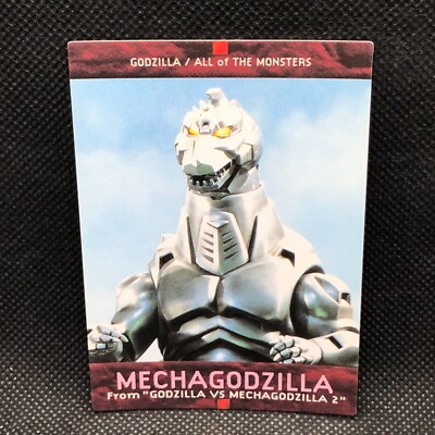 MechaGodzilla Card TCG No.58 Toho Movie BANDAI 1996 1ST ED Japanese Japan-image