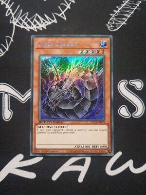 Cyber Dragon - SGX3-EN128 - Secret Rare - 1st Edition - Yugioh Card - Mint-image