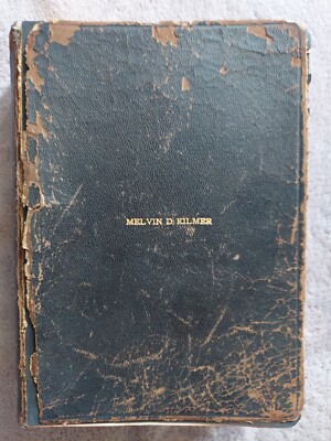 THE REFERENCE PASSAGE BIBLE NEW TESTAMENT 1917 Leather Alpha Publishing Antique -image