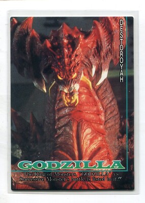 1995 Amada Godzilla King of the Monsters #93 Godzilla Newspaper 1992-image