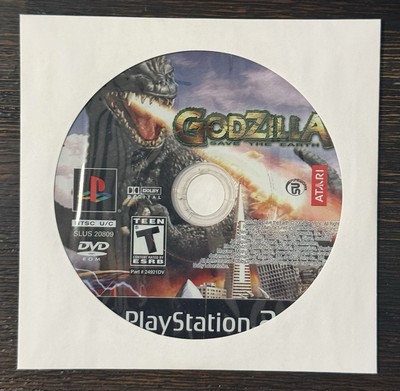 Godzilla: Save the Earth (Sony PlayStation 2, 2004) Disc Only-image