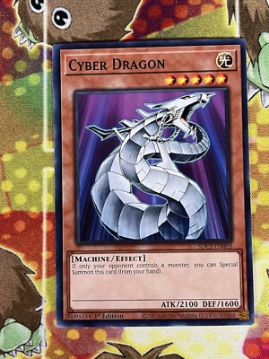 Yugioh Cyber Dragon SDCS-EN003 Single-image
