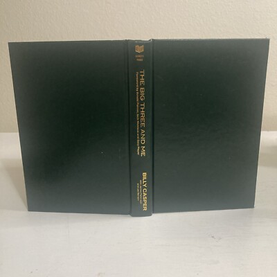 The Big Three And Me By Billy Casper Leather Bound Limited Ed 728/1500 Signed-image