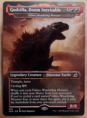 Godzilla, Doom Inevitable(Borderless) Ikoria: LoB N/M #375 NON-FOIL-image