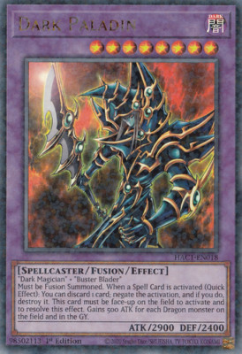 Yugioh TCG - Dark Paladin HAC1-EN018 (Duel Terminal)-image