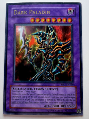 Yugioh Dark Paladin Ultra Rare DR1-EN160 Near Mint Condition-image