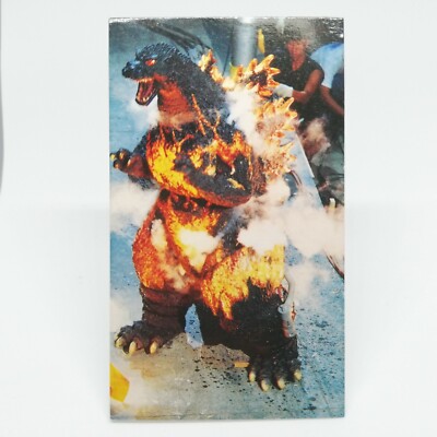 No.100 GodzillaVSDestroyer GOZILLA Card 100 Vol.3 TOHO EIGA 1995 MOVE Japan -image
