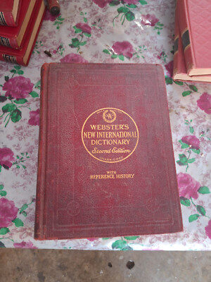 Webster´s New International Dictionary Second Edition Unabridged 1945-image