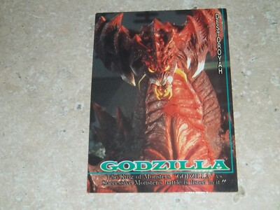 Destroroyah #93 Godzilla TRADING CARD 1995 amada very rare japanese-image