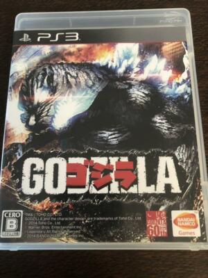 Godzilla PlayStation3 PS3 Bandai Used Japan Import Action Game 2014 Tested-image