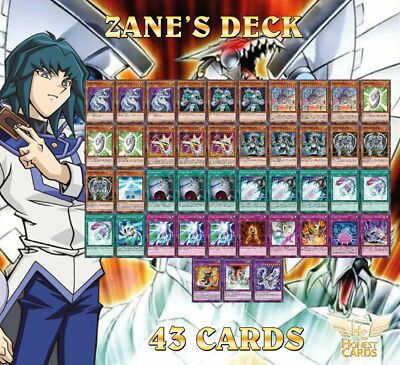 YuGiOh GX! Complete Zane Truesdale Deck! Cyber Dragon + Twin + Cyber End + Bonus-image