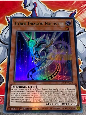 YU GI OH CYBER DRAGON AFTER TITLE GREEN LDS2-FR032 Card-image
