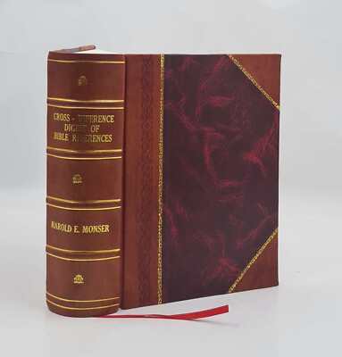 Cross-Reference Digest Of Bible References : A Topical Index Of [Leather Bound]-image