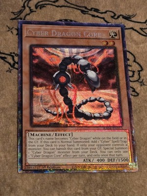 Yugioh Cyber Dragon Core RA04-EN013 Prismatic Collector's Rare NM Presale-image