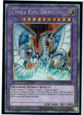 YUGIOH Cyber End Dragon : RA03-EN156 : PlScR 1st-ED NM-image
