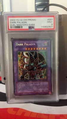 Yugioh! Dark Paladin DMG-001 Limited Edition Secret Rare PSA 9 Mint-image