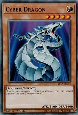 YS17-EN008 CYBER DRAGON COMMON 1ST EDITION YuGiOh CARD-image
