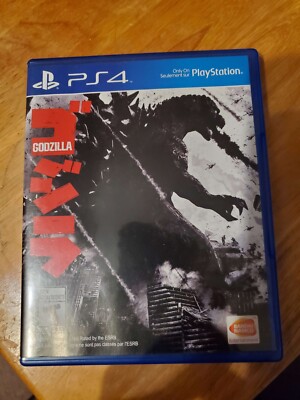 Godzilla (PlayStation 4, 2015) Bandai Namco, Excellent Condition, Clean Disc-image