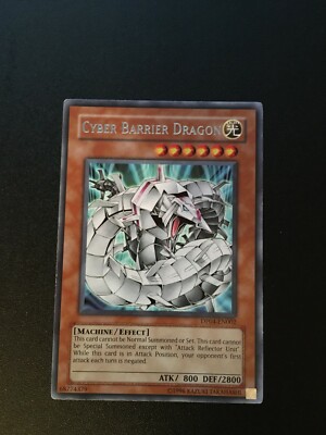 Cyber Barrier Dragon DP04-EN002 Unlimited Rare NM-image