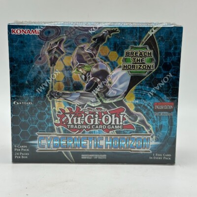 Yugioh Cybernetic Horizon 1st Edition Booster Box Factory Sealed English-image