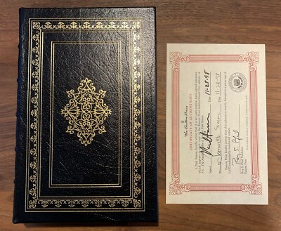 Easton Press: P.S. AUTOBIOGRAPHY OF SENATOR PAUL SIMON - Signed First Edition -image