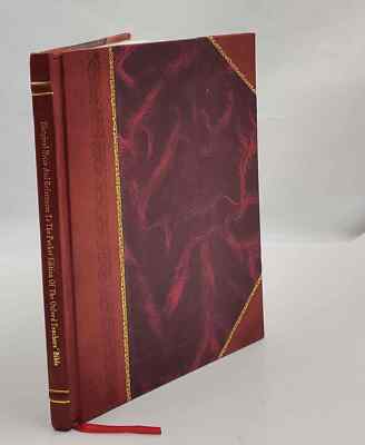 Marginal notes and references to the pocket edition of the Oxfor [Leather Bound]-image
