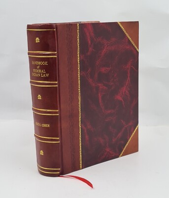 Handbook of Federal Indian law : with reference tables and index [Leather Bound]-image