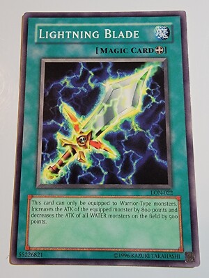 Lightning Blade - LON-022 Common Unlimited Yugioh-image