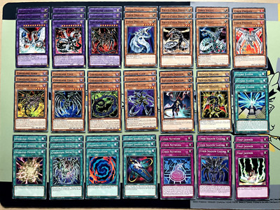 YUGIOH Cyberdark / Cyber Dragon 63 Cards Deck Core SGX1 NM 1st Ed SPEED DUEL-image