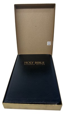 Nelson Imperial Reference Bible King James Version Large Print 1972 Original Box-image