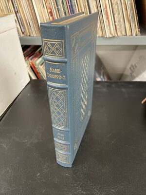 Alan King SIGNED Name Dropping Easton Press Leather 1996 First Edition-image