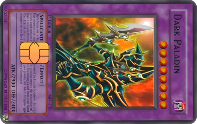 Dark Paladin Credit Debit Card Sticker HOLOGRAPHIC-image