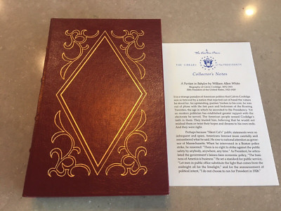 Easton Press A Puritan in Babylon Calvin Coolidge Library of the Presidents-image