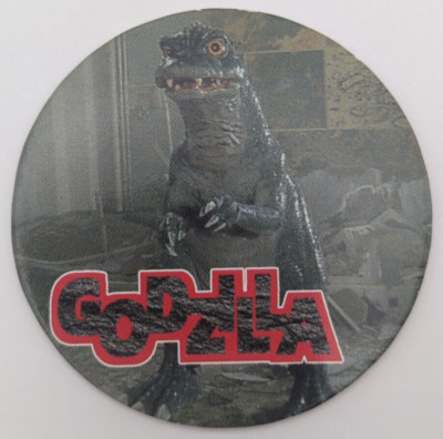 Baby Godzilla 05 Godzilla New Cap Collection Menko Amada Card 1995 Japanese A3-image