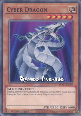 Yu-Gi-Oh! Cyber Dragon EGO1-FR009 VF/COMMUNE-image