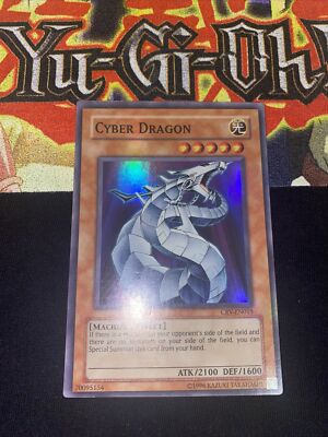 Yugioh Cyber Dragon CRV-EN015 Unlimited Super Rare LP-image