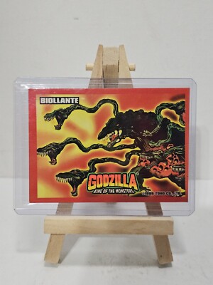 1995 Trendmasters Toho Godzilla Biollante Trading Card #11 RARE -image