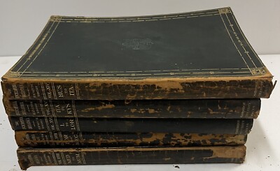 The Encyclopedia Britannica, Historic leather-bound, 1910 11th edition-image