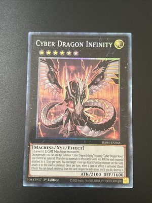 Cyber Dragon Infinity (PCR) RA04-EN068 Quarter Century Stampede 1st Edition-image