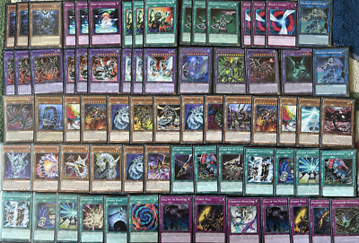 YuGiOh 70 Card Classic Zane Cyber Dragon Cyberdark Deck w30 Card Extra&Side 5-image