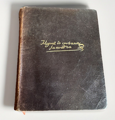 Miguel De Cervantes Saavedra Obras Completas Antique Spanish Book 1949 Madrid-image