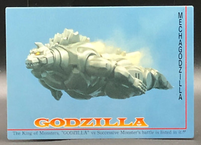 Godzilla Mechagodzilla Card TCG JAPANESE AMADA TOHO 1995 Very Rare #69-image